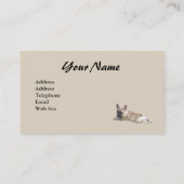 Visitekaartje van Bulldog Lover (Achterkant)