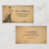 visitekaartje van caférestaurant (Voorkant / Achterkant)