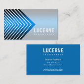 Visitekaartje van Chevron-aangepast ontwerper (Voorkant / Achterkant)