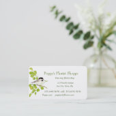 Visitekaartje van Chickadee Florist Shopp Flowers (Staand voorkant)