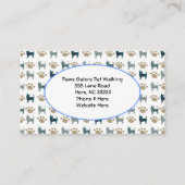 Visitekaartje van Chihuahua en Paw (Voorkant)