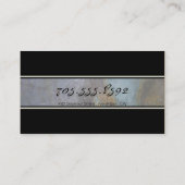 Visitekaartje van chiropractische en medische Silh (Achterkant)