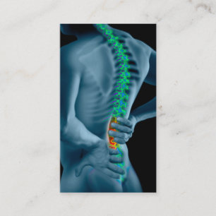 Visitekaartje van chiropractor