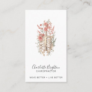 Visitekaartje van chiropractor
