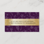 Visitekaartje van Classy Salon (Achterkant)