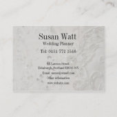 Visitekaartje van Classy Wedding Planner (Achterkant)