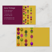 Visitekaartje van Cocktail Olijven (Voorkant / Achterkant)