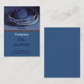 Visitekaartje van cowboy Pet (Voorkant / Achterkant)