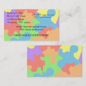 Visitekaartje VAN CRAFT PAINT SUPPLY CRAFTER (Voorkant / Achterkant)