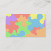 Visitekaartje VAN CRAFT PAINT SUPPLY CRAFTER (Achterkant)