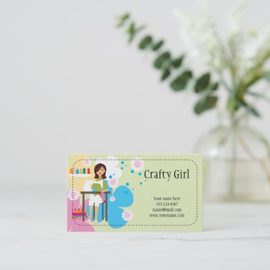 Visitekaartje van CratigGirl (Staand voorkant)