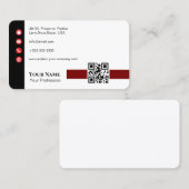 visitekaartje van customich (Voorkant / Achterkant)