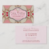 Visitekaartje van Cutesy Wedding Planner (Voorkant / Achterkant)