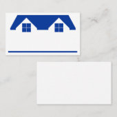 Visitekaartje van daken en Huis (Voorkant / Achterkant)