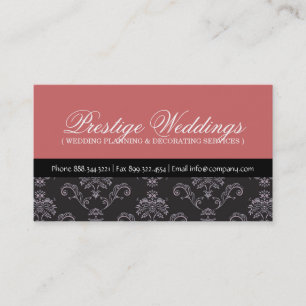 Visitekaartje van Damask Wedding Planner
