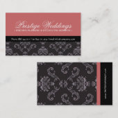 Visitekaartje van Damask Wedding Planner (Voorkant / Achterkant)