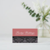 Visitekaartje van Damask Wedding Planner (Staand voorkant)