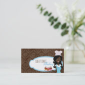 Visitekaartje van de Afrikaanse American Baker Cup (Staand voorkant)