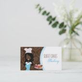 Visitekaartje van de Afrikaanse American Baker Cup (Staand voorkant)