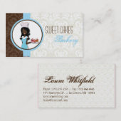 Visitekaartje van de Afrikaanse American Baker Cup (Voorkant / Achterkant)