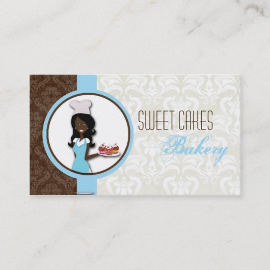 Visitekaartje van de Afrikaanse American Baker Cup (Voorkant)