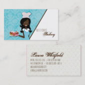 Visitekaartje van de Afrikaanse American Baker Cup (Voorkant / Achterkant)