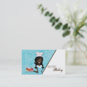 Visitekaartje van de Afrikaanse American Baker Cup (Staand voorkant)