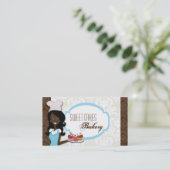 Visitekaartje van de Afrikaanse American Baker Cup (Staand voorkant)