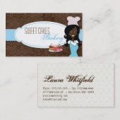 Visitekaartje van de Afrikaanse American Baker Cup (Voorkant / Achterkant)