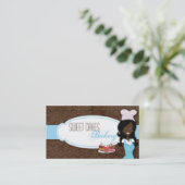 Visitekaartje van de Afrikaanse American Baker Cup (Staand voorkant)