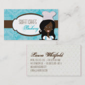 Visitekaartje van de Afrikaanse American Baker Cup (Voorkant / Achterkant)