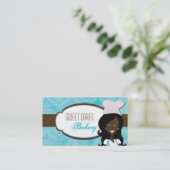 Visitekaartje van de Afrikaanse American Baker Cup (Staand voorkant)