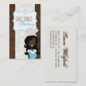 Visitekaartje van de Afrikaanse American Baker Cup (Voorkant / Achterkant)