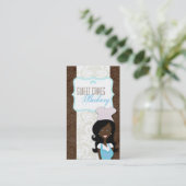 Visitekaartje van de Afrikaanse American Baker Cup (Staand voorkant)