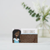 Visitekaartje van de Afrikaanse American Baker Cup (Staand voorkant)