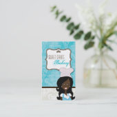 Visitekaartje van de Afrikaanse American Baker Cup (Staand voorkant)