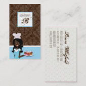 Visitekaartje van de Afrikaanse American Baker Cup (Voorkant / Achterkant)