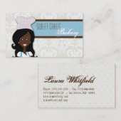 Visitekaartje van de Afrikaanse American Baker Cup (Voorkant / Achterkant)