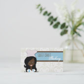 Visitekaartje van de Afrikaanse American Baker Cup (Staand voorkant)