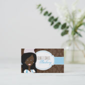 Visitekaartje van de Afrikaanse American Baker Cup (Staand voorkant)