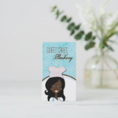 Visitekaartje van de Afrikaanse American Baker Cup (Staand voorkant)