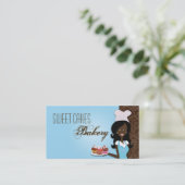 Visitekaartje van de Afrikaanse American Baker Cup (Staand voorkant)