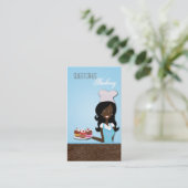 Visitekaartje van de Afrikaanse American Baker Cup (Staand voorkant)