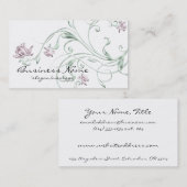 Visitekaartje van de aftakking van de Floral/van d (Voorkant / Achterkant)