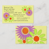 VISITEKAARTJE van de AMBACHT "gek-DAZY" van (Voorkant / Achterkant)