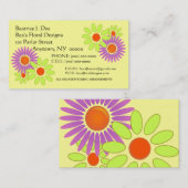 VISITEKAARTJE van de AMBACHT "gek-DAZY" van (Voorkant / Achterkant)