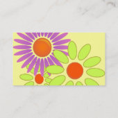 VISITEKAARTJE van de AMBACHT "gek-DAZY" van (Achterkant)