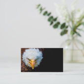 Visitekaartje van de Amerikaanse balsemadel (Staand voorkant)