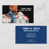 Visitekaartje van de apenpolitie (Voorkant / Achterkant)