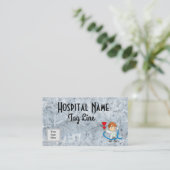 Visitekaartje van de arts (Staand voorkant)